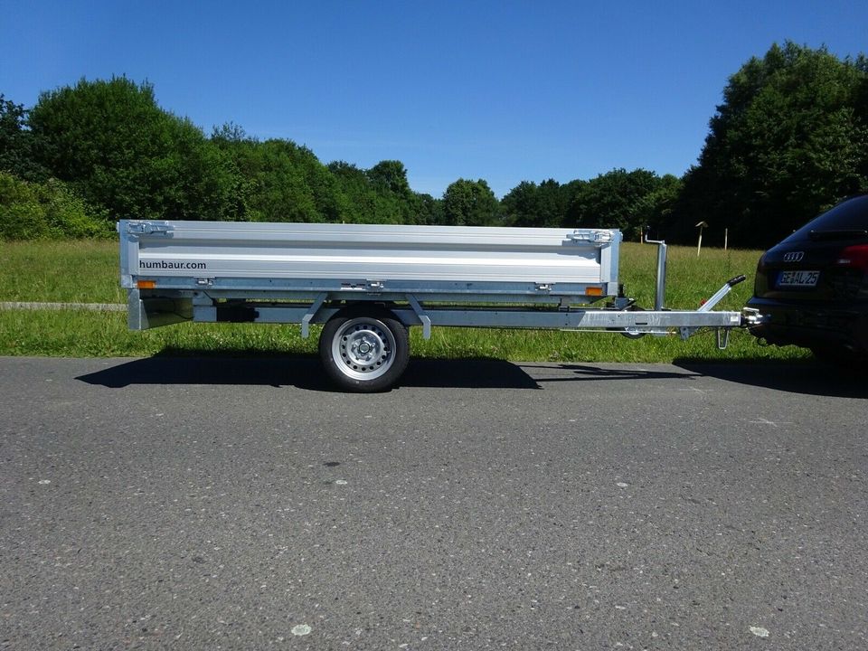 Humbaur HUK152314 Alu Rückwärtskipper 230x140x30cm 1500kg GG Neu in Gelsenkirchen