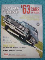 US Car Magazin" Motor Trend " Oktober 1962 oig. US / Vintage Rheinland-Pfalz - Siesbach Vorschau