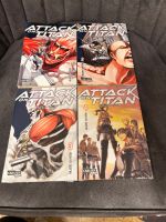 Attack On Titan Manga Band 1-4 Niedersachsen - Neukamperfehn Vorschau