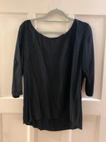 ONLY Damen schicke Bluse schwarz 3/4 Ärmel Knopf Hemelingen - Hastedt Vorschau