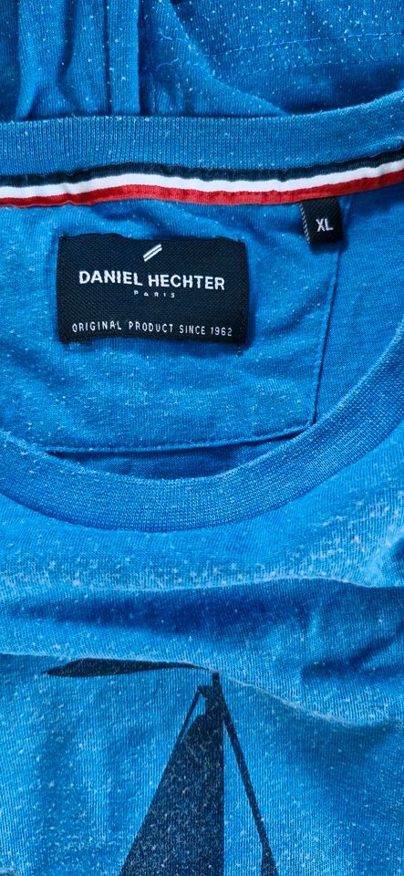 Daniel Hechter * T-Shirt * Herren * Blau * Gr. XL in Neuenkirchen