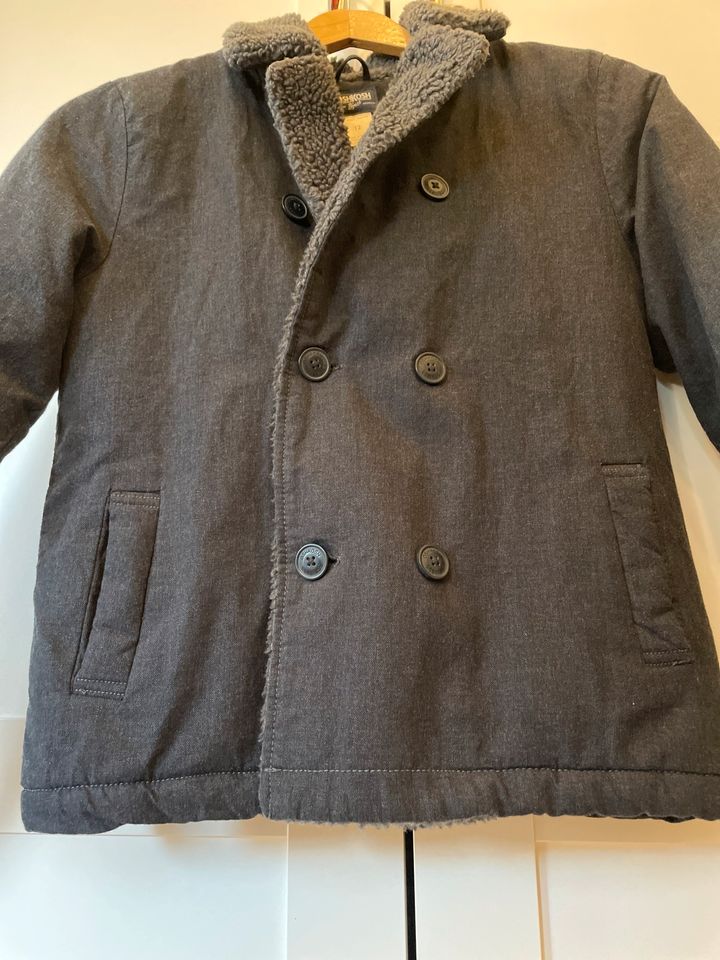 Oshkosh Jacke Sakko navi Teddyfell Gr. 146 *wNEU* Kommunion in Drage