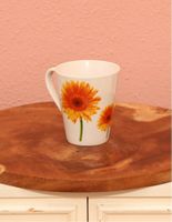 Tasse Blumendekor Gerbera orange Bayern - Frontenhausen Vorschau