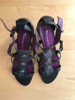 Tamaris Sandalen / Sandaletten, schwarz Größe 40, wie neu! Baden-Württemberg - Wiernsheim Vorschau