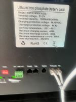 Batteriepack 51,2V, Speicherkapazität 51kw 4 Jahre Restgarantie Mecklenburg-Vorpommern - Stralsund Vorschau