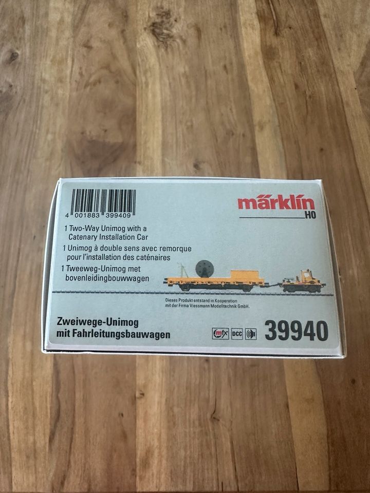 Märklin 39940,Lok, Zweiwege Unimog, DB, Modell in Hamm