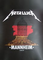 Metallica Konzertplakat Mannheim in A2 vom 16.02.2018 (Rarität) Bayern - Erlangen Vorschau