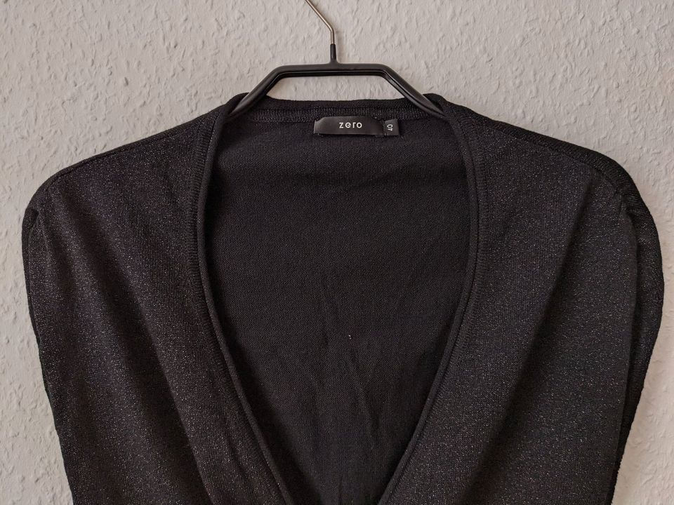 Jacke für Abendkleid, schwarz-glitzer, neuw., Größe 40, von Zero in Hamburg