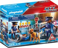 Playmobil 6878 City Action Straßensperre Baden-Württemberg - Pfinztal Vorschau