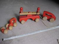 Sigikid Holz Baby Spielzeug Zug Auto Nachziehspielzeug rot Bayern - Alesheim Vorschau