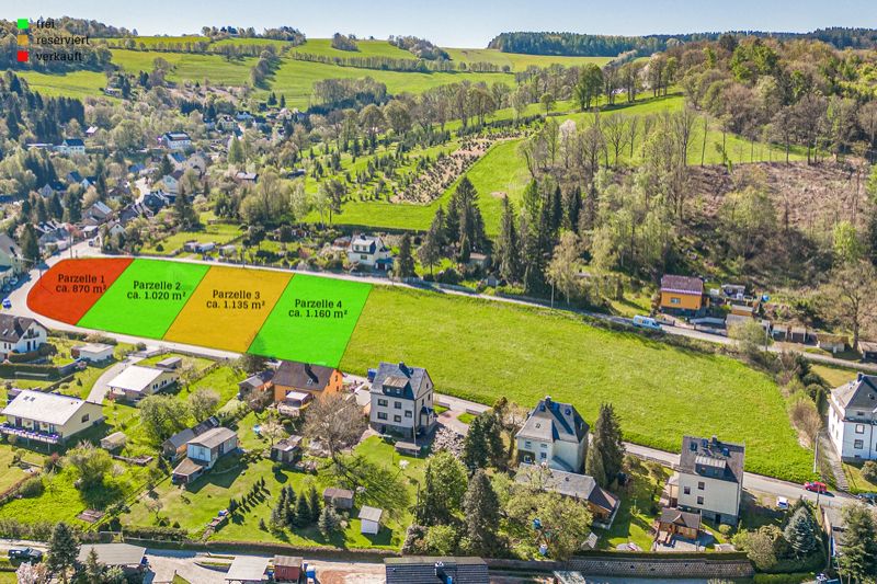 Investieren Sie clever: Preiswertes Grundstück über Erbbaurecht in Burkhardtsdorf-Kemtau+Parzelle 2 in Burkhardtsdorf