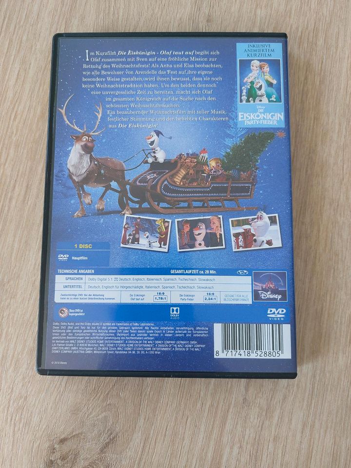 DVD, Die Eiskönigin Olaf taut auf in Neuburg a.d. Donau