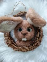 VERKAUFT Osterkranz Osterhase 3D-Bild Filz Handmade Deko Geschenk Baden-Württemberg - Neuenburg am Rhein Vorschau