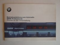 BMW Radio Betriebsanleitung Professional 01400155125 von 1999 neu Aachen - Kornelimünster/Walheim Vorschau