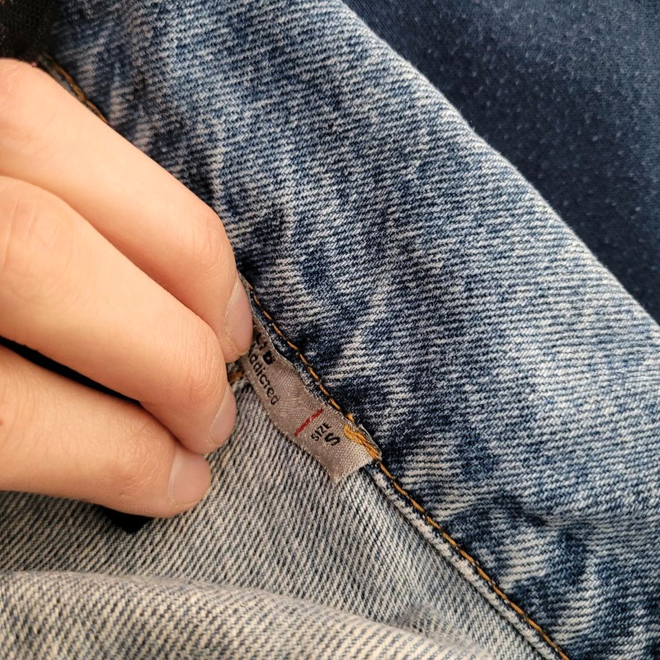 LTB jeansjacke s bestickt stickerei s blumenmuster in Mandelbachtal