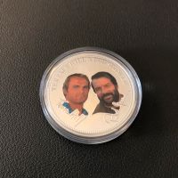 Bud Spencer & Terence Hill Silbermünze mit Farbveredelung, Münze Nordrhein-Westfalen - Haltern am See Vorschau