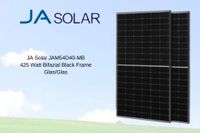 JA Solar 425 W Glas/Glas PV Modul Bifazial Black Frame. Bielefeld - Heepen Vorschau