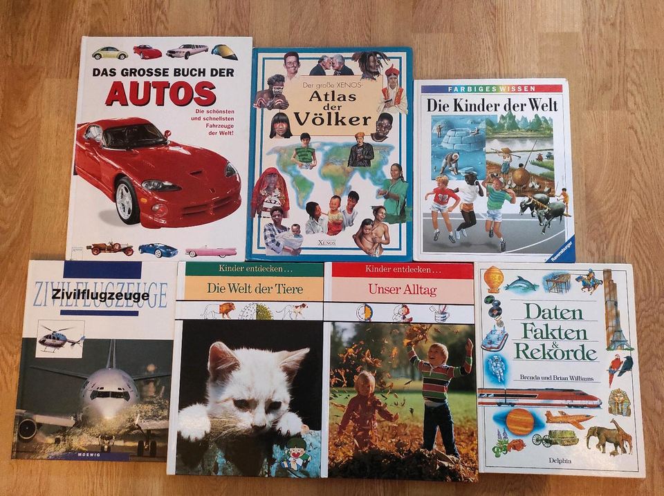 Sachbücher sach Bücher Paket set kind Lexika auto buch lexikon in Saarlouis