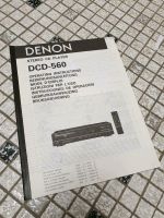 Bedienungsanleitung Denon DCD 560 CD-Player Wandsbek - Hamburg Rahlstedt Vorschau