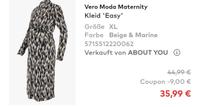 Kleid Vero Moda Maternity NEU Gr.  XL Bayern - Deggendorf Vorschau