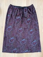 Midirock Samt Velours Paisley Print Vintage Dresden - Pieschen Vorschau