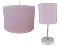 Hängelampe Tischlampe Set Kinderzimmer Rosa Sterne Mädchen Baby Hessen - Marburg Vorschau