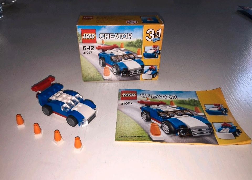 Lego Creator, Rennauto, 31027 in Warendorf