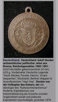 Münze Jeton aus Bronze Adolf Stocker Potsdam - Babelsberg Süd Vorschau