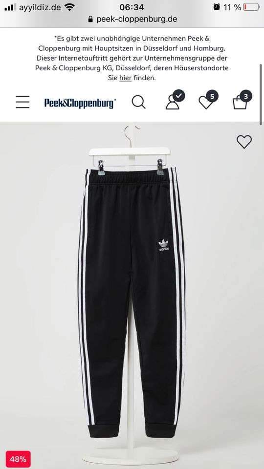 Adidas Trainingshose/ Jogpants Gr. 158 in Wuppertal - Elberfeld | eBay  Kleinanzeigen ist jetzt Kleinanzeigen