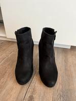 S.Oliver Stiefeletten Wildlederoptik schwarz in Größe 38 Kiel - Elmschenhagen-Kroog Vorschau