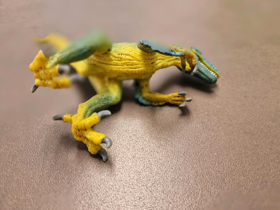 Velociraptor Schleich Dinosaurier neuwertig in Aach