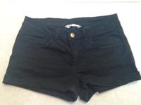 h&m Mädchen Pants, Hose kurz, Shorts, schwarz, Gr. 158 Bayern - Schöllnach Vorschau