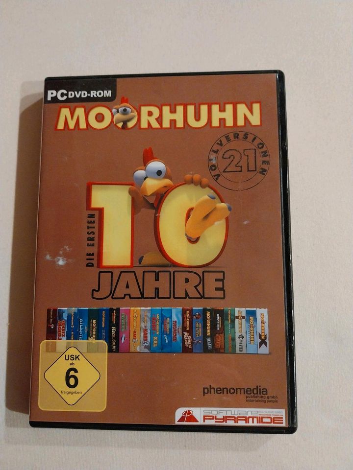 PC Spiel Moorhuhn 10 Jahre Edition in Grimma