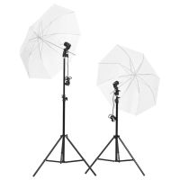 Studiobeleuchtung-Set Foto + Video, 2 Lampen + Stativen + Schirme Nordrhein-Westfalen - Goch Vorschau