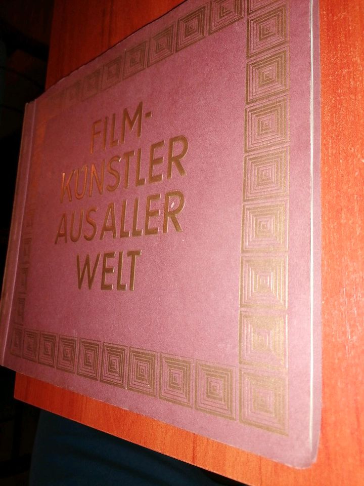 Film Künstler aus aller Welt Cigaretten Album Hänsom Jasmatzi in Berlin