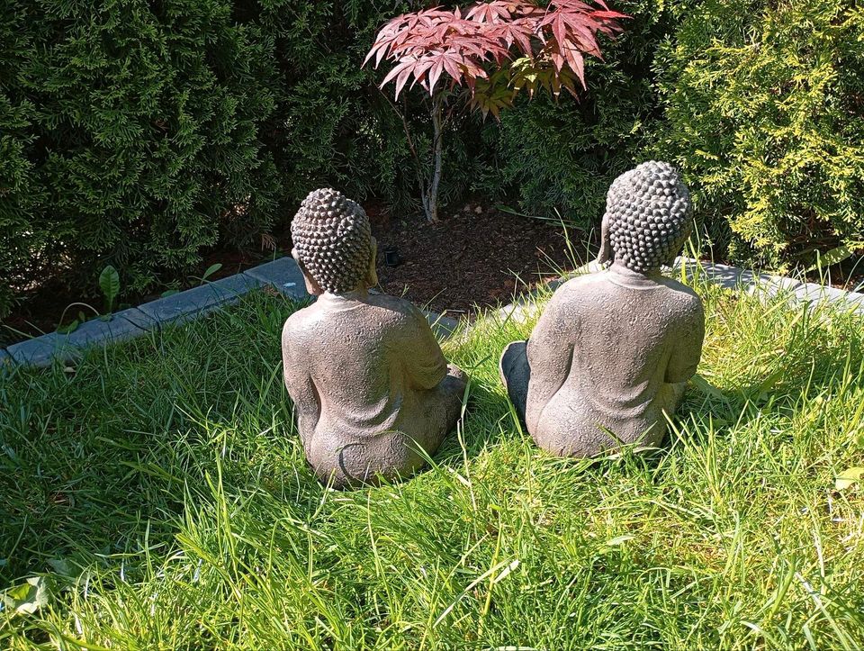 Buddha Figur Garten Deko Budda Dekoration in Puschendorf