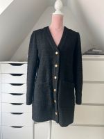 Zara Tweed Jacke mit goldenen Knöpfen Größe M schwarz Nordrhein-Westfalen - Altena Vorschau