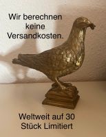 Goldene Friedenstaube Richard Hillinger Kunst Bronze Skulptur Schleswig-Holstein - Neumünster Vorschau