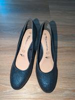 Neue Tamaris Absatzschuhe Blau Glitzer gr 38 Brandenburg - Zossen-Wünsdorf Vorschau