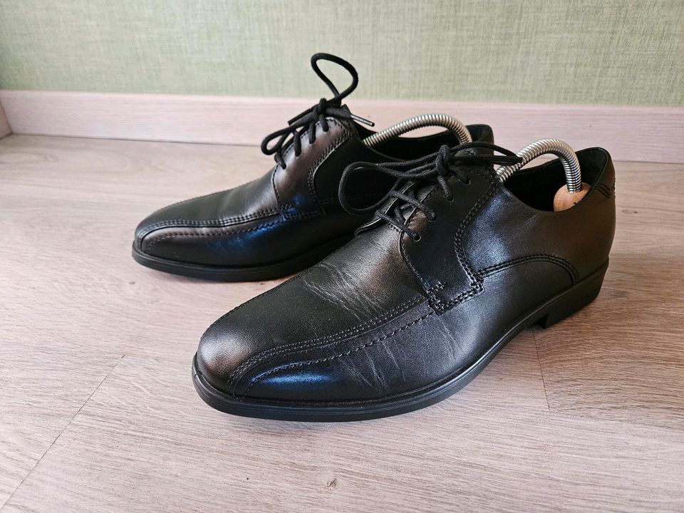 Herren Anzugschuhe/ Halbschuh Ecco "Melbourne" Gr. 41 in Philippsthal (Werra)