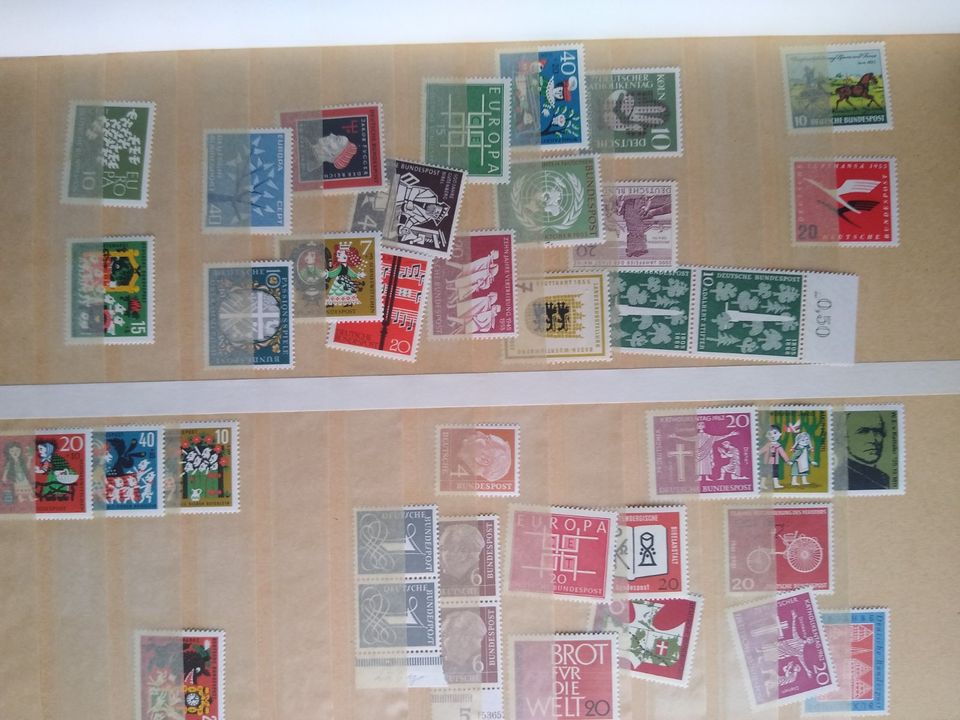 !!! BUND/BERLIN Briefmarkenalbum 15 Seiten - pro Seite 0,80 Euro in Berlin