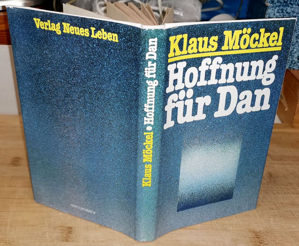 Buch Hoffnung für Dan, Klaus Möckel, Neues Leben Berlin, DDR 1988 in Bautzen