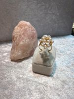 Perlen Ring mit Diamanten Handarbeit aus 333 Gold Perle Ring Nordrhein-Westfalen - Hilden Vorschau