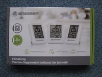 BRESSER Thermo-/Hygrometer Indikator 3er Set weiß NEU, OVP! Baden-Württemberg - Nagold Vorschau