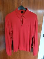 Original Hugo Boss Langarmshirt M rot Nordrhein-Westfalen - Oberhausen Vorschau