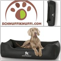 Knuffelwuff Kunstleder Hundebett Sidney schwarz M-XXXL Hessen - Calden Vorschau