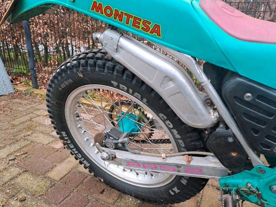 Zwei Montesa 310 und 309 honda trial trail in Emmerich am Rhein