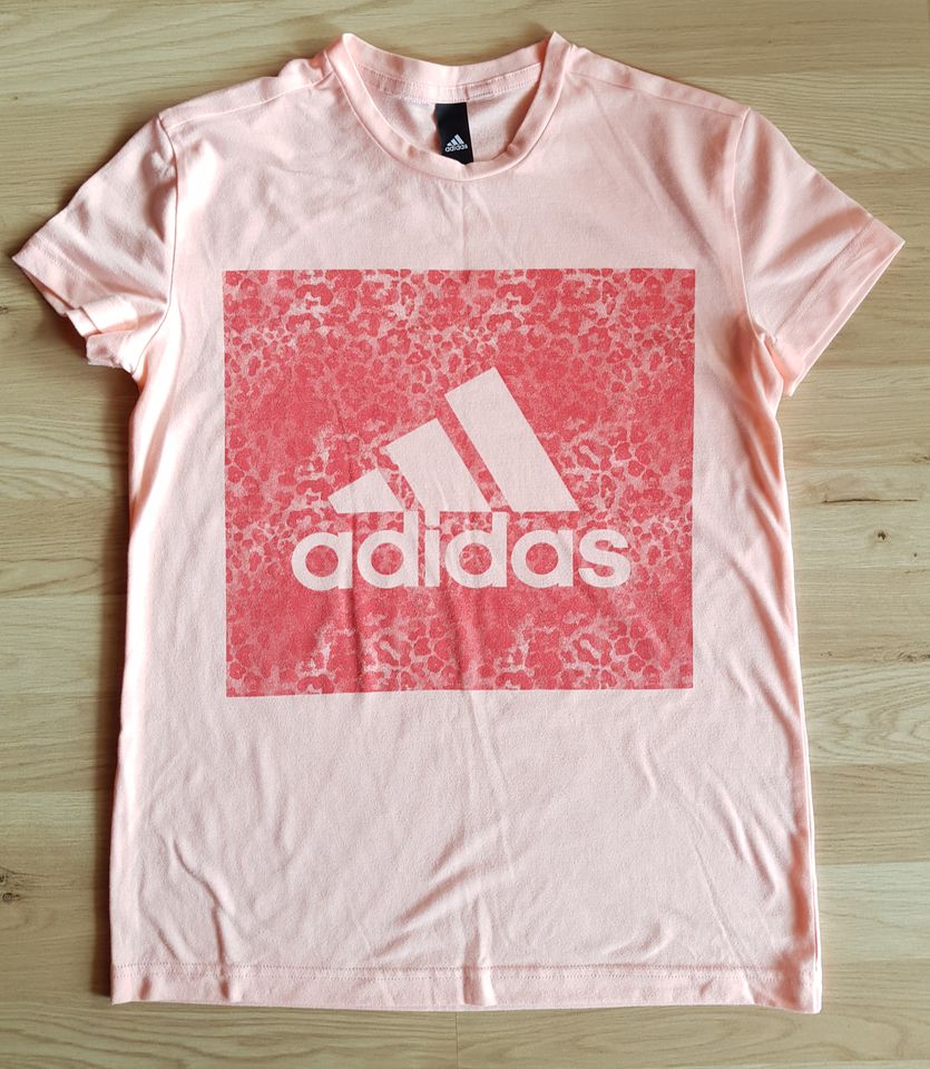 Adidas Mädchen T-Shirt Farbe: rosa Größe: ca. 164 in Lohmar