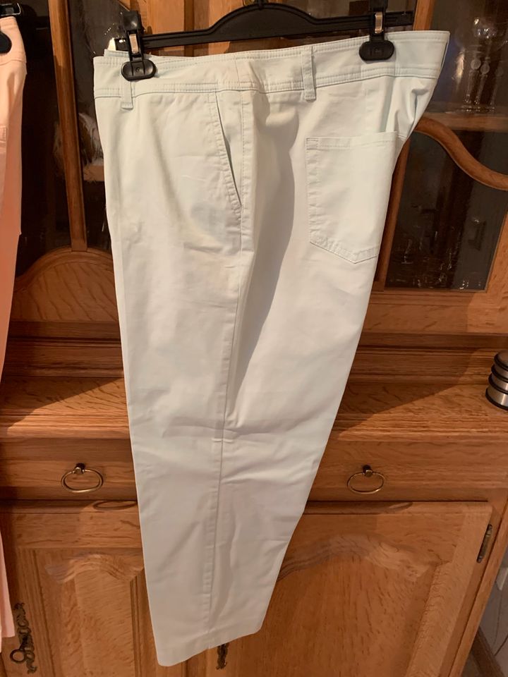 Sommerhose Jeans Gerry Weber  Gr. 46 mint, apricot in Issum