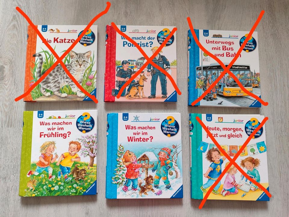 Die kleinen Wieso Weshalb Warum Bücher in Deggendorf